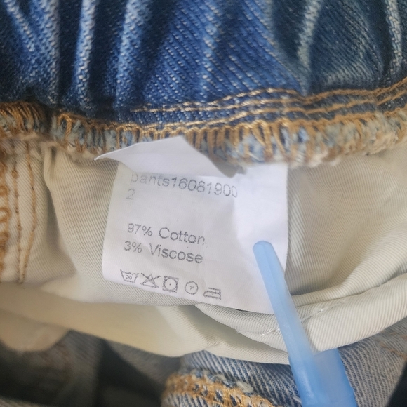 SHEIN Blue Boyfriend Jeans - Picture 10 of 10